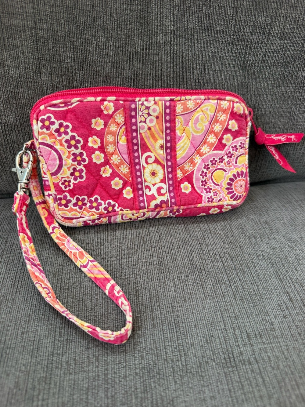 Vera Bradley Quilted Wristlet Wallet